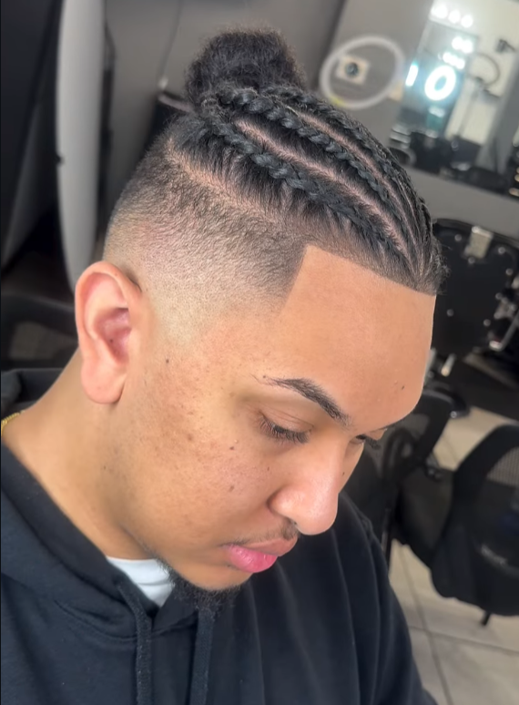 High Fade at Custom Fades barbershop