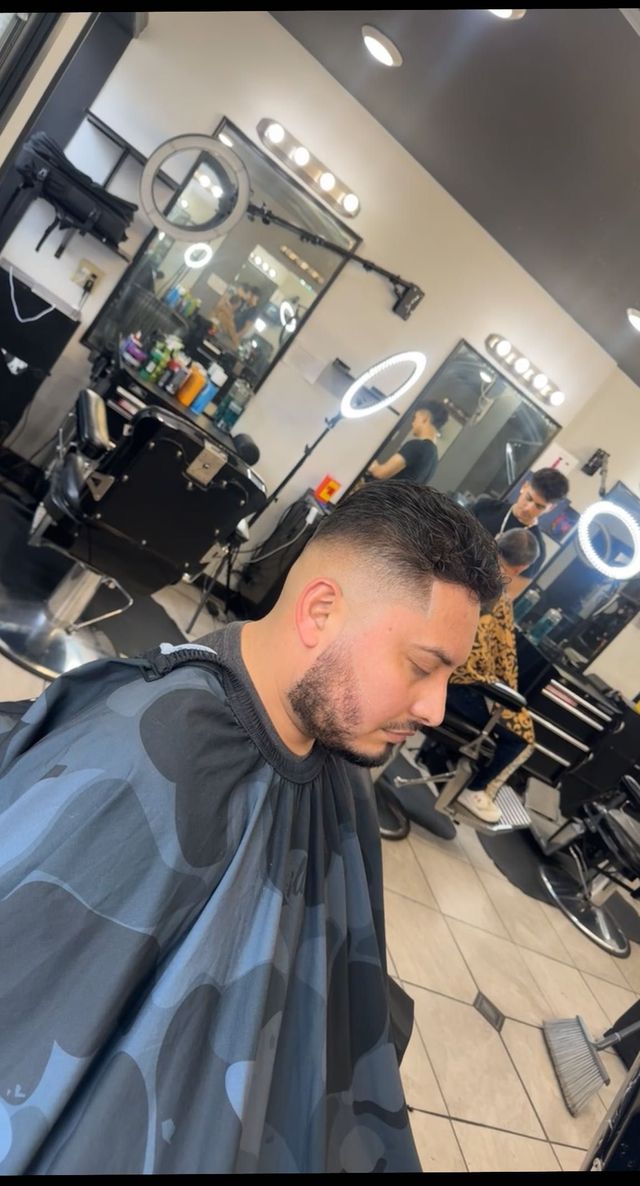 High Fade at Custom Fades barbershop