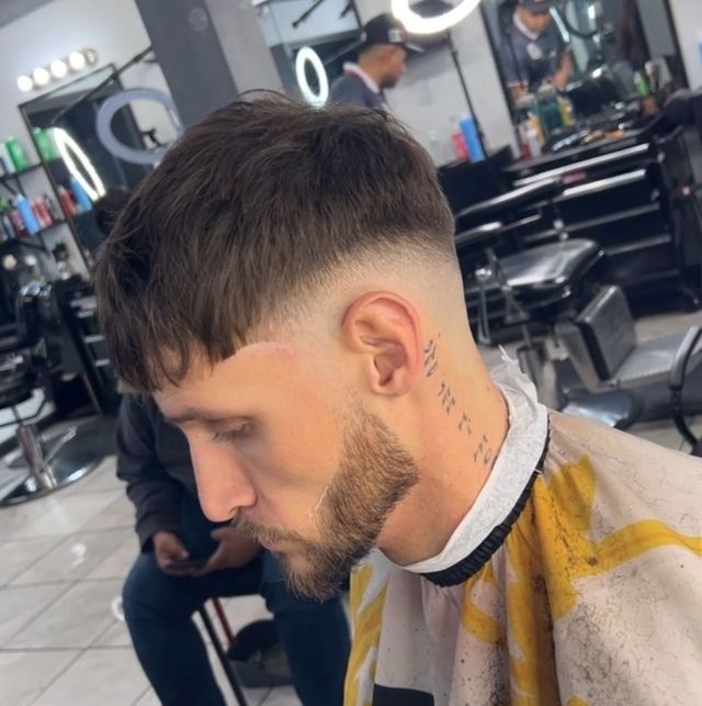 Low Fade at Custom Fades barbershop