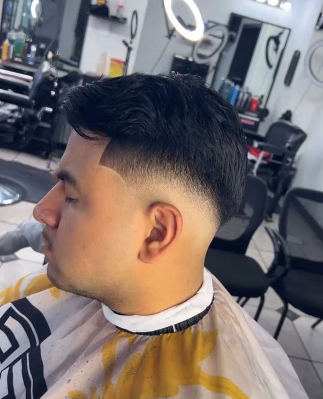 Low Fade at Custom Fades barbershop
