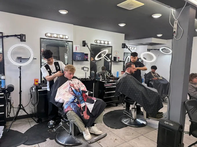 Barbershop interior