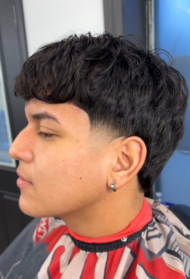 Low Taper at Custom Fades barbershop